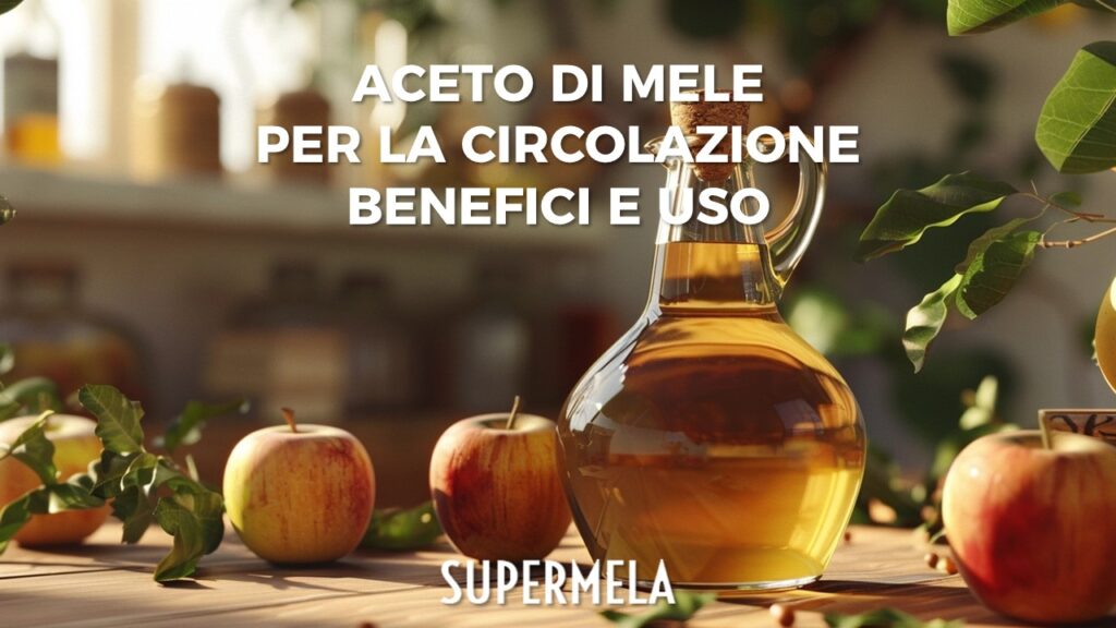 Aceto di mele per la circolazione: benefici e uso